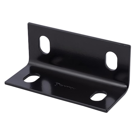 Hampton Hampton 2.09 in. H X 5 in. W X 1/8 in. D Black Steel Inside/Outside Corner Brace 02-3405-416